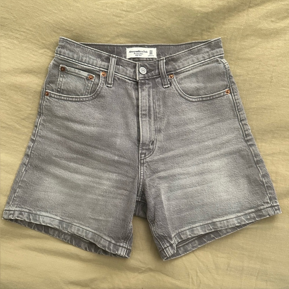 A&F High Rise Dad Short